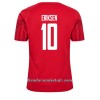 Camiseta de fútbol Dinamarca Christian Eriksen 10 Primera Equipación Mundial 2022 - Hombre